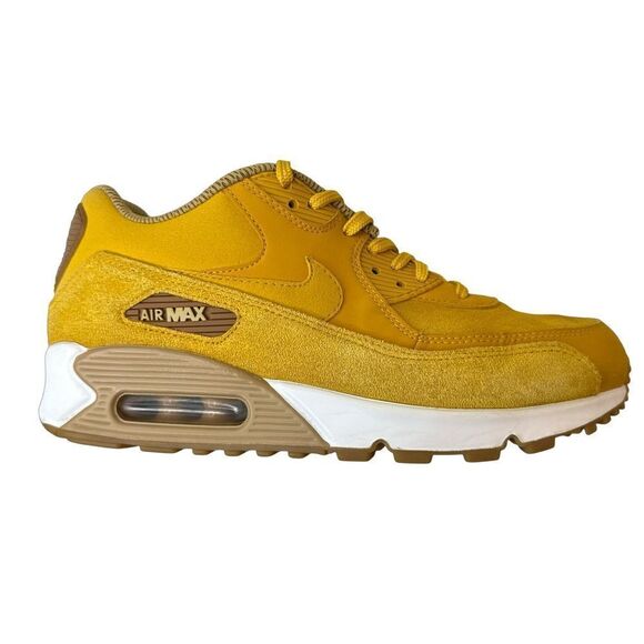 Air Max 90 SE 'Mineral Yellow' Suede Size 8 - Picture 1 of 16